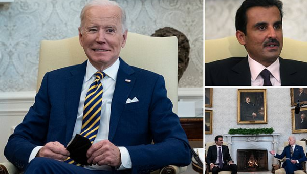 Biden GRIMACES as staffers rush shouting press out of the Oval Office