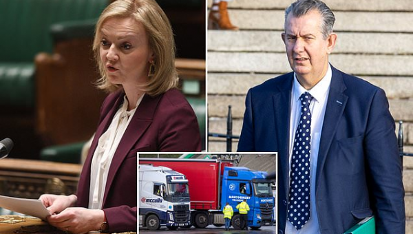 Government did NOT collude with DUP over border, Liz Truss to say