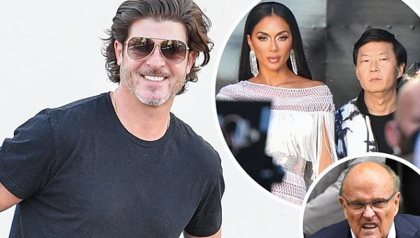 Robin Thicke and Ken Jeong back on set after Giuliani reveal