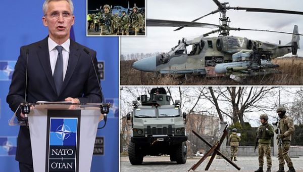 Ukraine: NATO orders commanders to prepare to defend allied territory