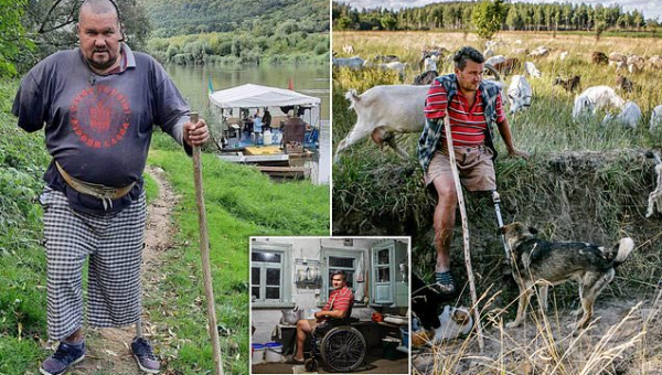 Russians ‘shoot dead disabled Ukrainian volunteer in his wheelchair’
