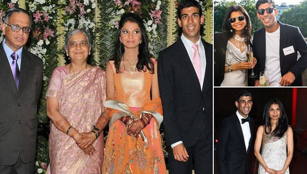 Companies linked to Rishi Sunak's non-dom wife received furlough cash