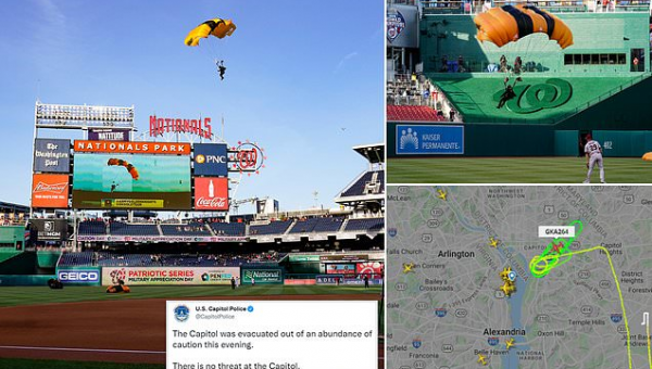 Capitol police DEFENDS decision to evacuate Capitol