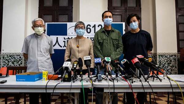 Catholic head arrested in Hong Kong for ‘colluding with foreign force’