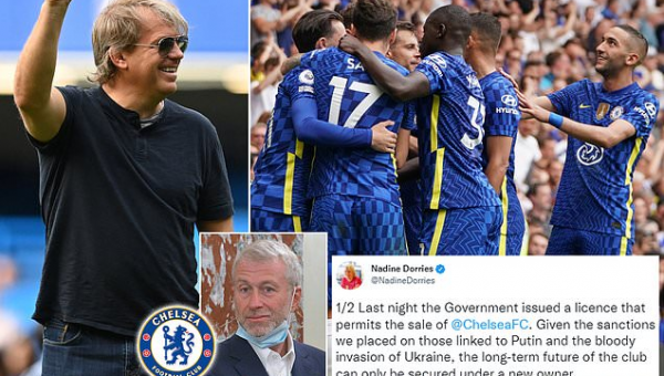 Government FINALLY issues licence to allow Roman Abramovich to sell