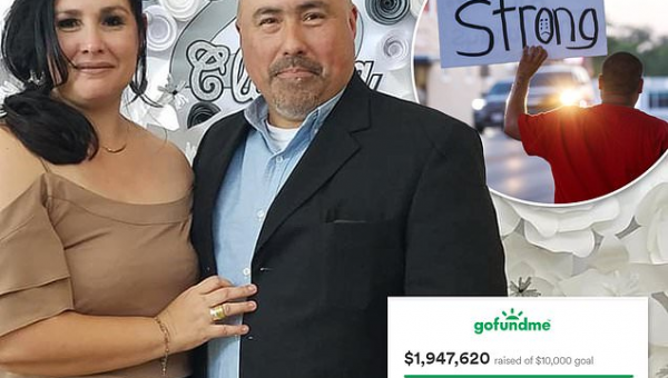 Gofundme reaches $2m for orphans of teacher killed in Texas shooting