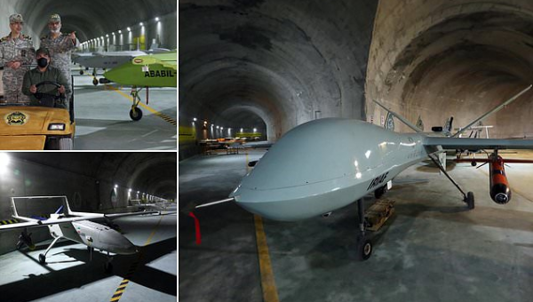 Iranian missile drones base looks like James Bond supervillain’s lair