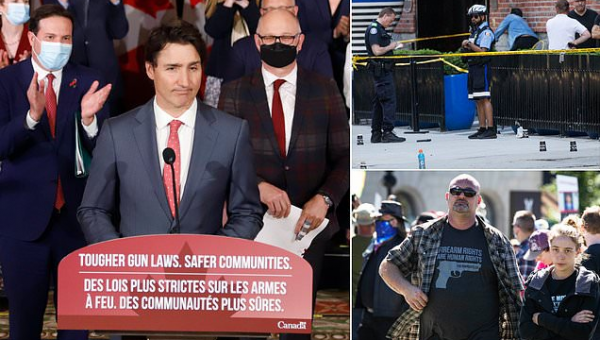 Canada’s Trudeau announces plan to ban handgun purchases in the fall