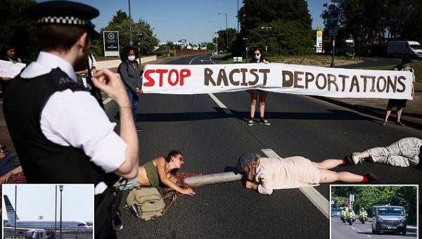 Strasbourg judges BLOCK deportation of one of seven on Rwanda flight