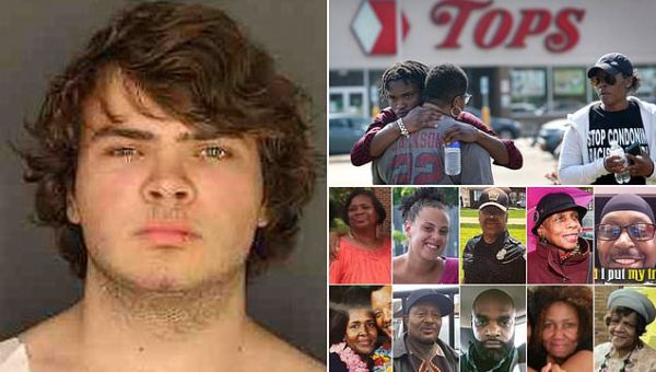 Buffalo supermarket gunman, 18, is charged with 26 federal hate crimes