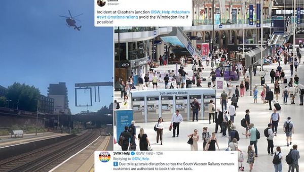 South Western Railway tell passengers they will pay for taxis home