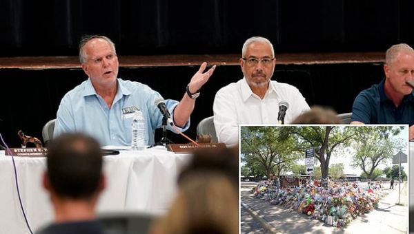 Uvalde mayor attacks the MEDIA: Slams ‘chicken’  leak of video