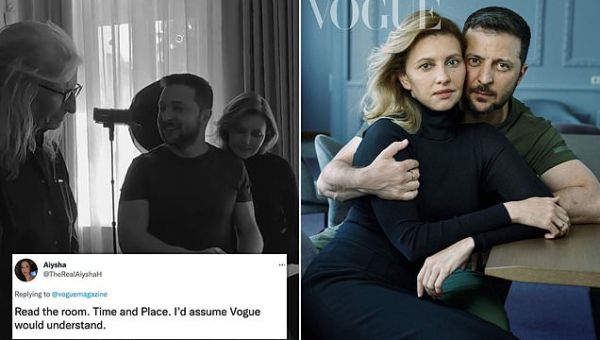 Zelensky and wife raises eyebrows after posing for Vogue photoshoot