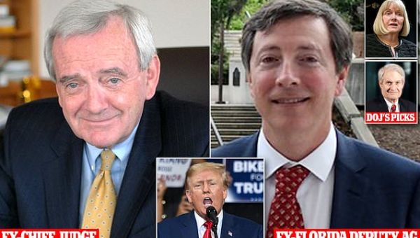 Trump makes two suggestions to serve as special master