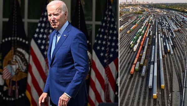 Biden schedules Rose Garden pep rally after rail agreement – Article ...