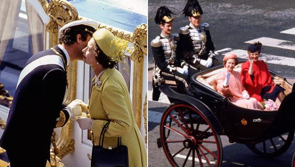 European royals share photos of the Queen