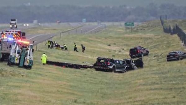 2 kids among 6 dead in Montana highway pileup, 8 others hurt