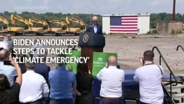 Biden announces steps to tackle climate ’emergency’