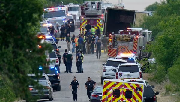 46 migrants dead & 16 rescued after police find ‘stacks of bodies’ inside truck