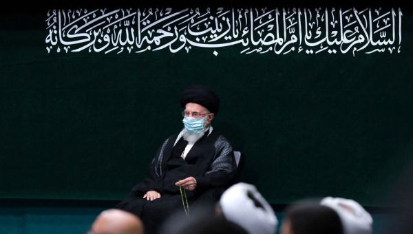 Iran’s supreme leader appears at religious event, following period of absence