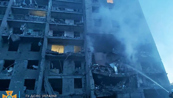At least 18 dead after Russian missile strike on apartment in Odesa