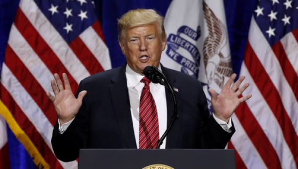 Plane carrying Donald Trump made emergency landing in New Orleans after engine failure over Gulf of Mexico – The Boston Globe