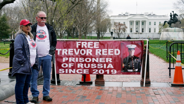 Parents of Man Jailed for Years in Russia Meet With Biden