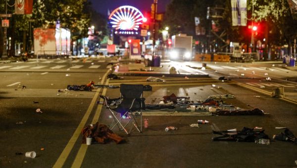 2 Philadelphia cops grazed in shooting at July Fourth event