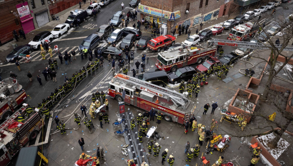 19 Dead, Including 9 Children, in NYC Apartment Fire