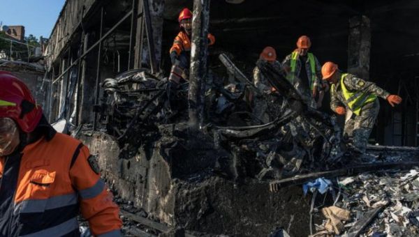 At least 23 dead as Russian missiles strike Ukrainian city of Vinnytsia