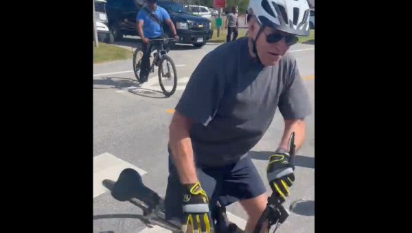 Biden Collapses While Riding Bike Near Home in Delaware