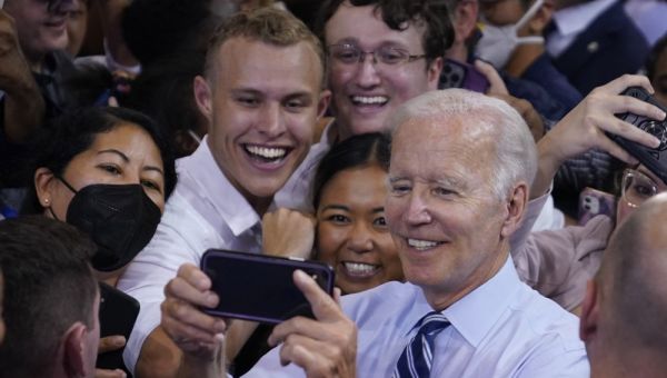 Biden rallies for Democrats, slams ‘semi-fascism’ in GOP  – Portland Press Herald