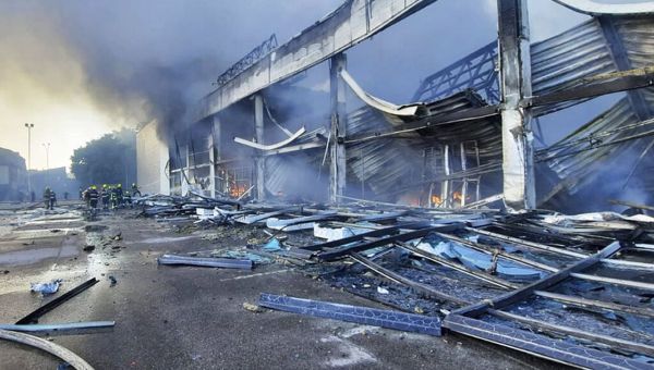 Toll mounts: Russian missile strike on Ukraine shopping mall leaves at least 13 dead, 40 wounded