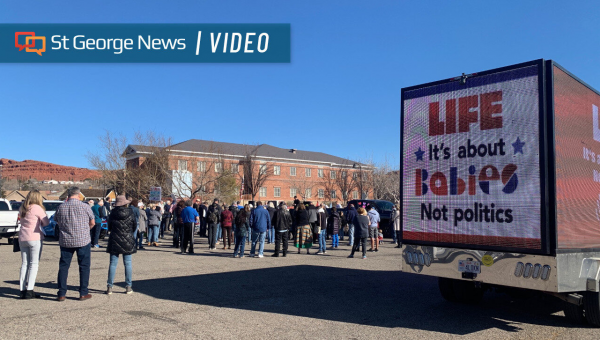 Pro-Life Utah holds rally in St. George as anniversary of Roe v. Wade looms