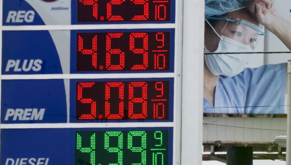 As gas prices soar, U.S. House votes to punish companies that take advantage of drivers