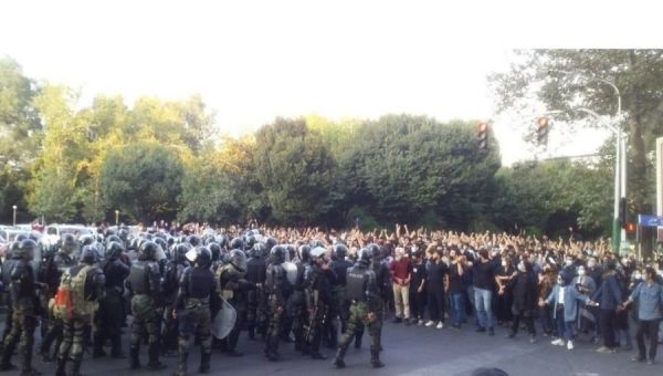 Wave of protests driven by anger at ‘hijab’ police death of Mahsa Amini breaks out in Iran