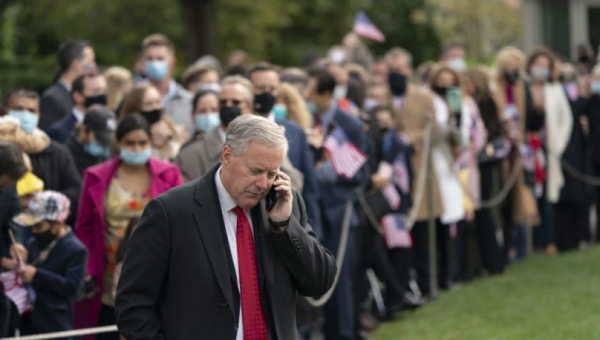 Ex-Trump official Mark Meadows removed from North Carolina voter roll