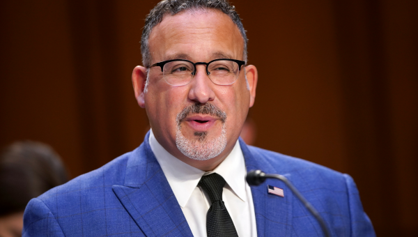 Education Secy. Cardona implicated in silencing parents at school board meetings
