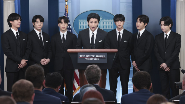 BTS Suited the Heck Up to Meet President Biden