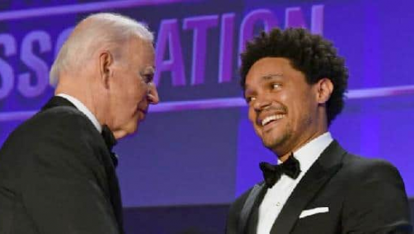 President Biden and Trevor Noah Bring the Funny At White House Correspondents Dinner | WATCH