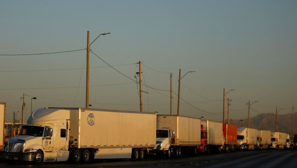 International trade halted at Texas border crossing as truckers prote…