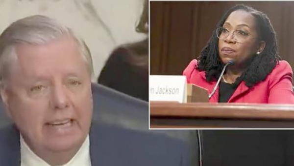 Hissy Fit! Lindsey Graham STORMS OUT of Ketanji Brown Jackson Hearing | WATCH