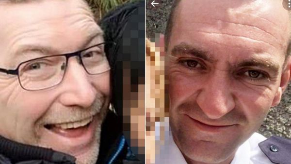Pictured: Shamed pair at the centre of abhorrent video mocking murder of Michaela McAreavey