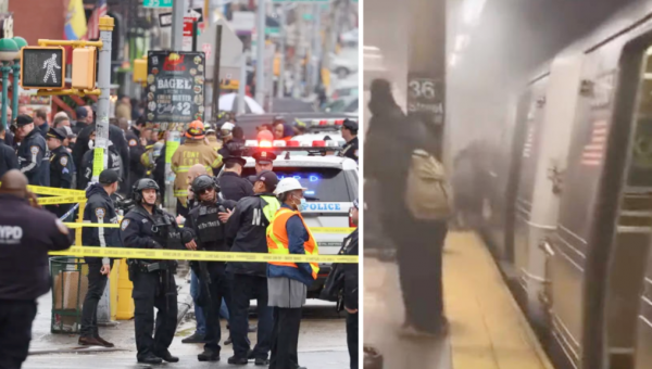 GAS MASK MAN ATTACK: 16 Shot, Multiple Injured in New York Terror