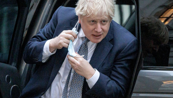 Partygate report to go to Johnson, after police clear it for publication in full