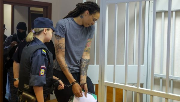 WNBA’s Brittney Griner Convicted at Drug Trial in Russia, Sentenced