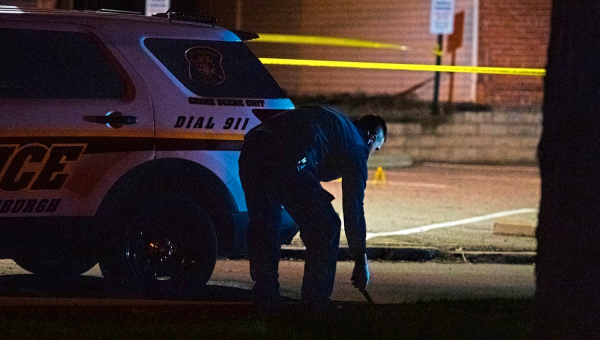 Horrifying moment shooter opens fire at AirBnB party as two teens are killed