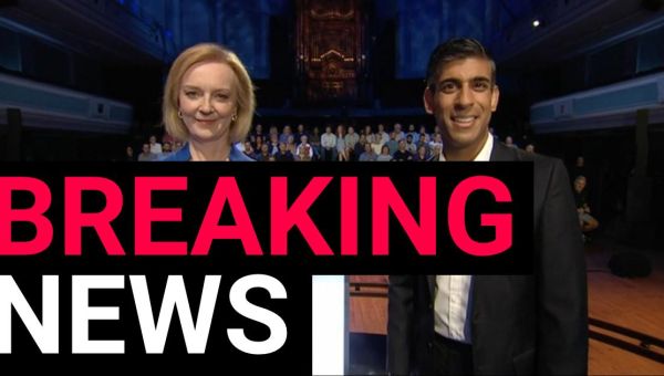 First head-to-head debate between Liz Truss and Rishi Sunak gets underway