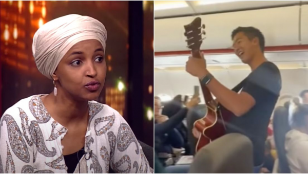 Ilhan Omar outraged at impromptu worship on a plane, asked ‘Why do you hate Christians?’