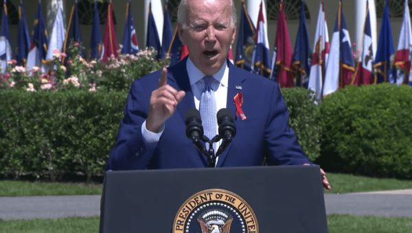 Biden demands ‘assault weapons’ ban, says US ‘awash with weapons of war’